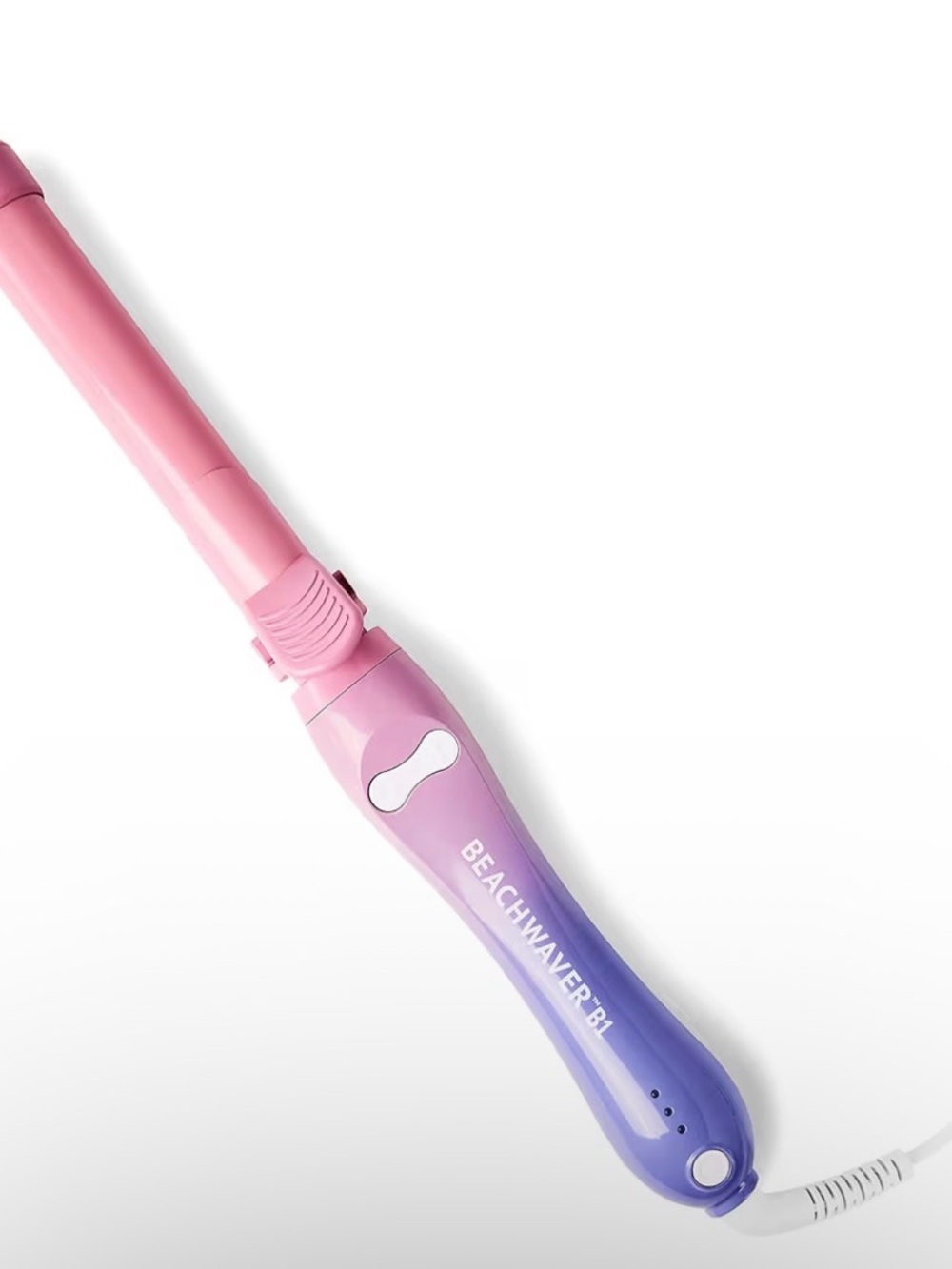 B1 Kids Pink-Purple Beach Waver Curling Iron